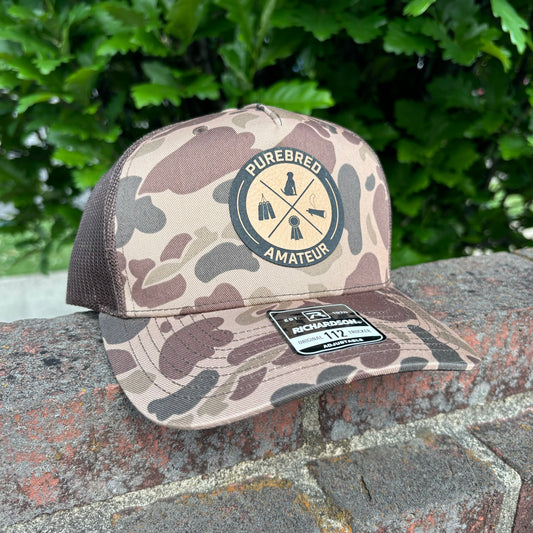 Purebred Amateur | Old School Camo | Richardson Hat